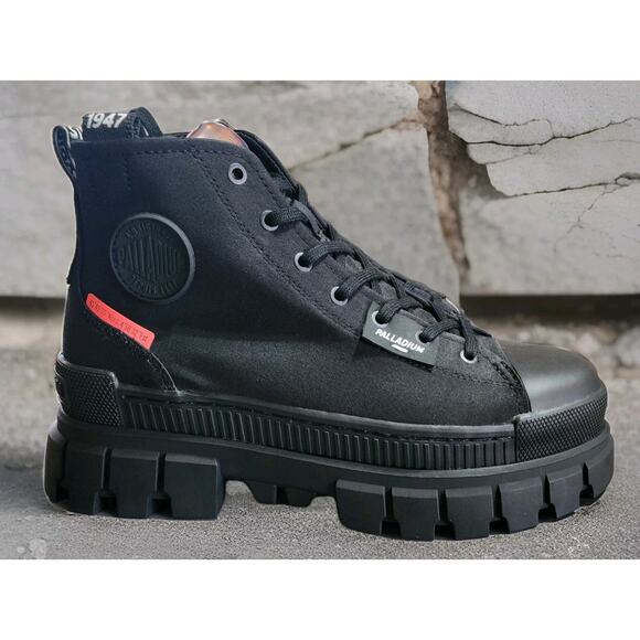 PALLADIUM Revolt HI TX 97242-010M Women's Size US 9 Chunky Platform Shoe - Picture 2 of 14